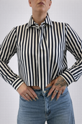 Camicia “Paris Stripe” Knot Chic