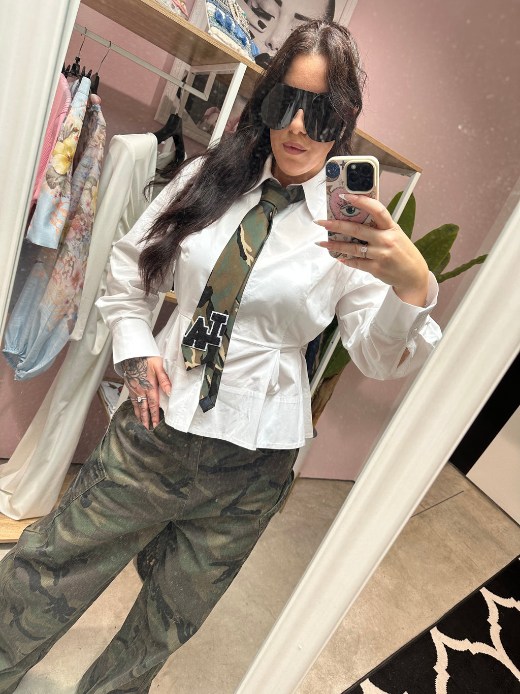 Camo jeans