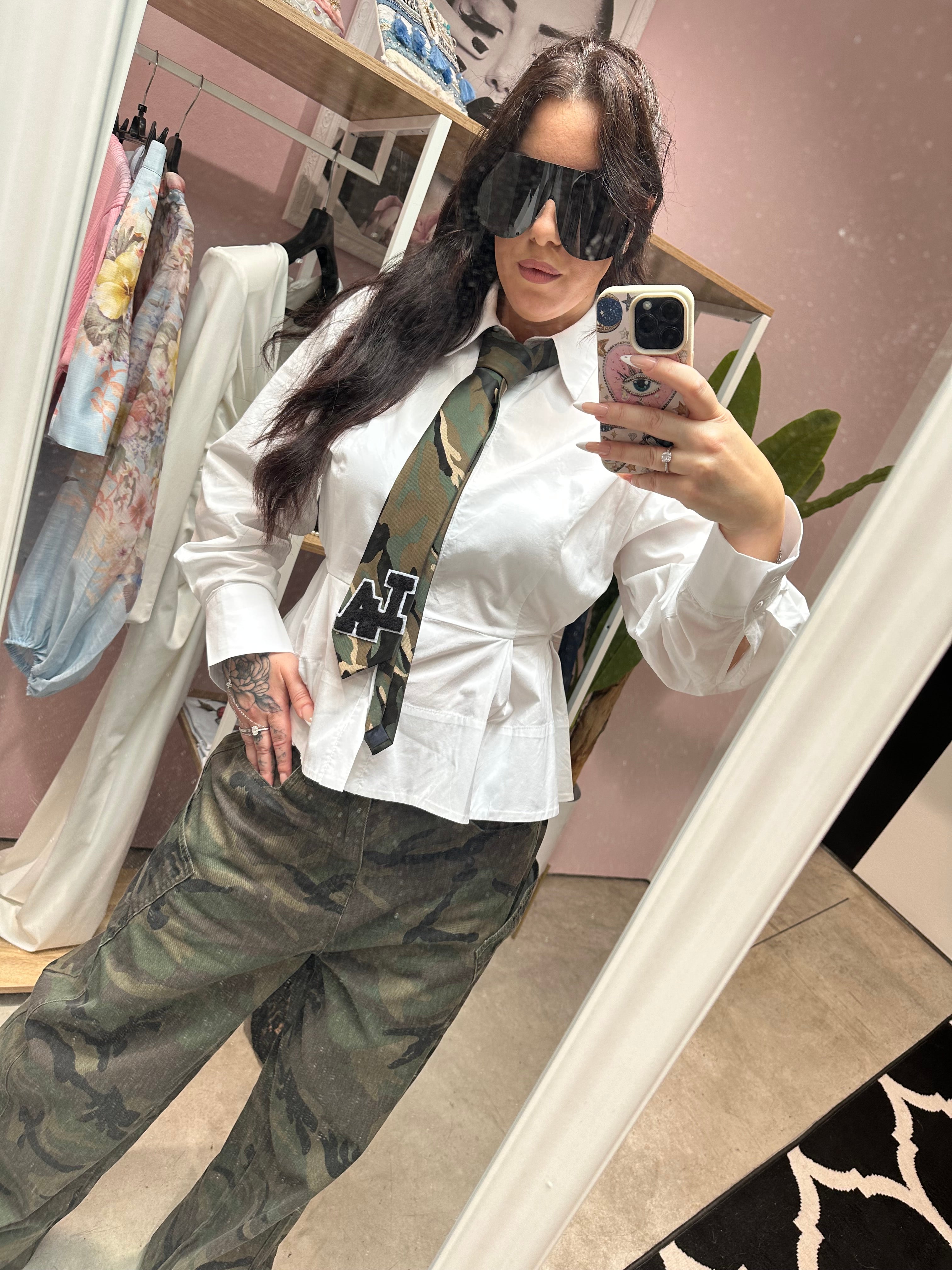 Camo jeans