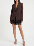 Blazer “Choco Lace” Effortless Chic