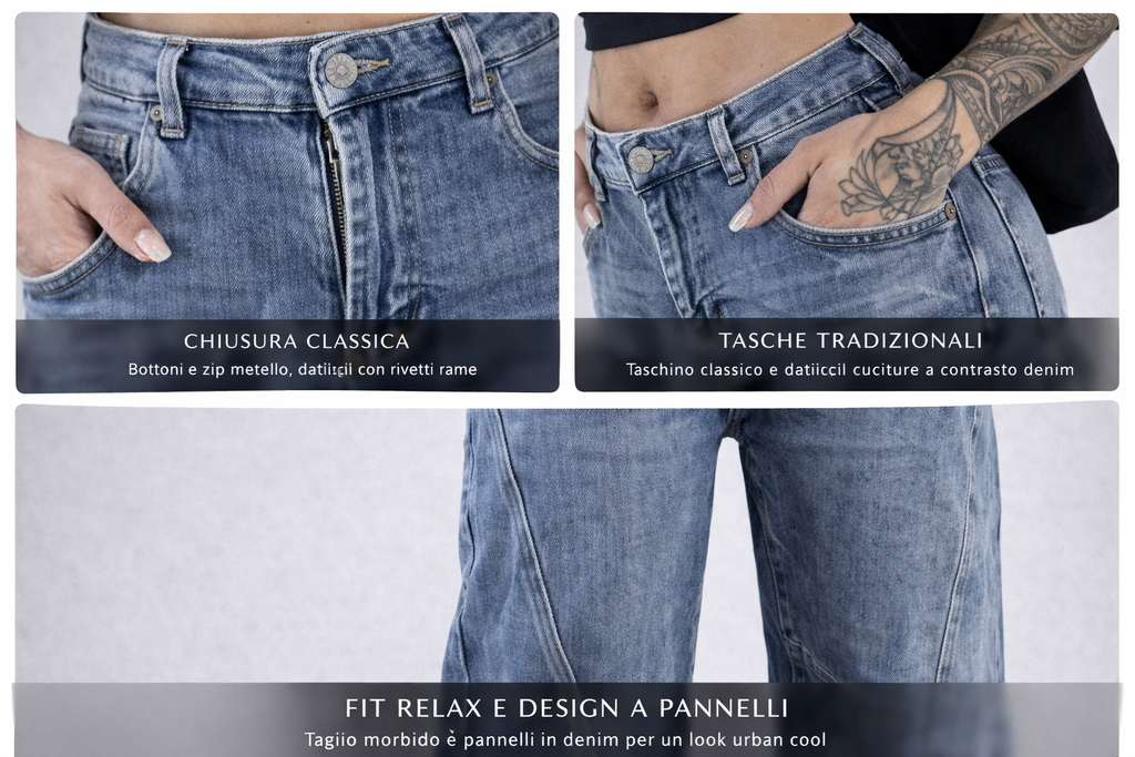 Jeans urban curve