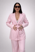 Completo “Blush Icon” Tailored Chic