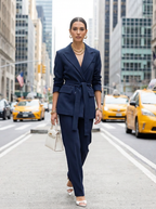 Completo “Blush Icon” Tailored Chic