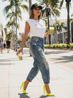 T-Shirt “C’est La Vie Paris” Minimal Chic